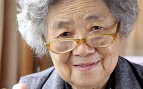 happy grandmother