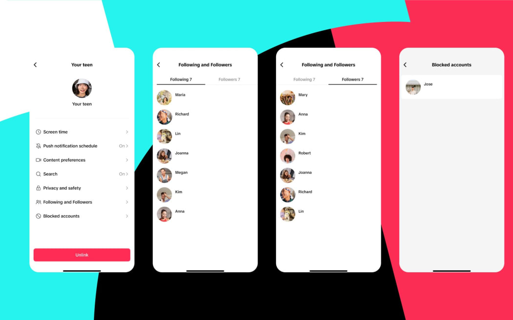 Parents can also now see who their teen is following on TikTok, who follows them, and the accounts their teen has blocked.