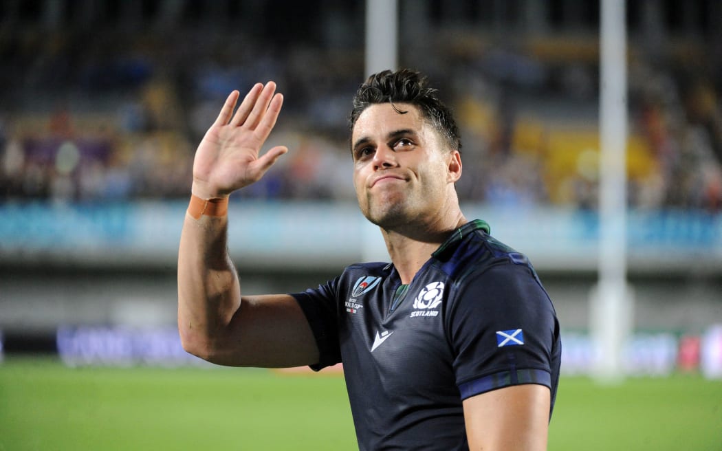New Zealand-born Scotland rugby player Sean Maitland.