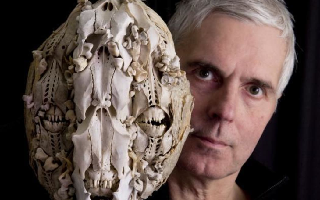 Artist and climate activist Bruce Mahalski.