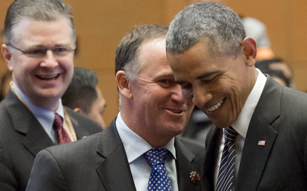 John Key and Barack Obama have enjoyed a close working relationship.