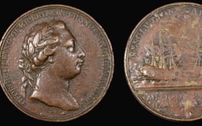 The Resolution Medal was given to Maori by Captain James Cook in 1772.