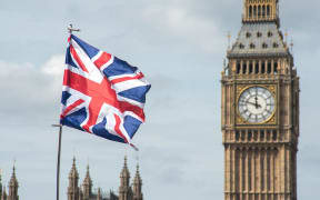 The UK flag and Big Ben