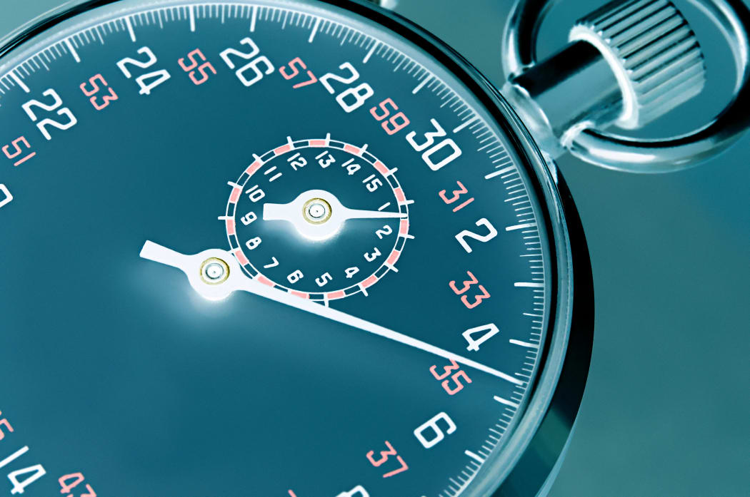 Stopwatch (Photo by HOWARD BARTROP / Image Source / Image Source via AFP)