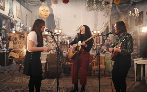Still from Jenny Mitchell's live, visual EP The Grainstore Sessions