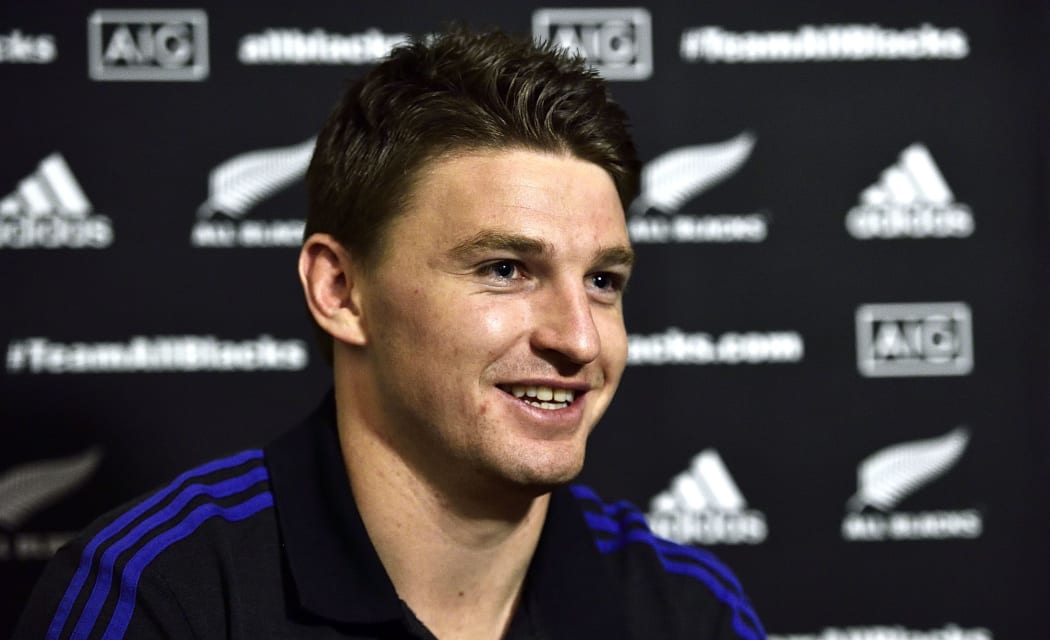 All Black first-five Beauden Barrett.