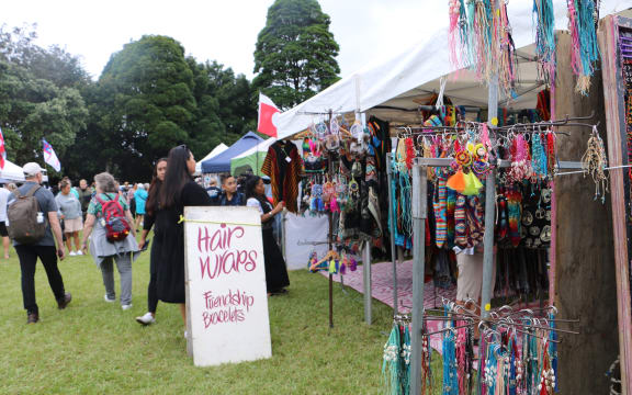 Markets are proving popular for the public at Waitangi.