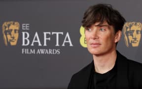 Irish actor Cillian Murphy poses on the red carpet upon arrival at the BAFTA British Academy Film Awards at the Royal Festival Hall, Southbank Centre, in London, on February 18, 2024.