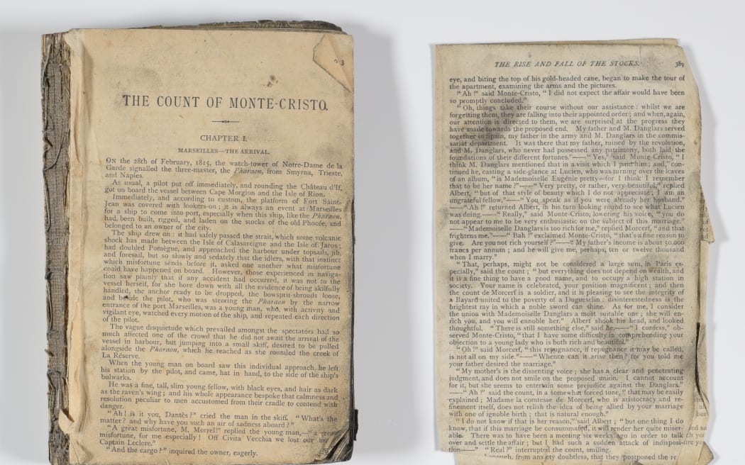 Alexandre Dumas' The Count of Monte Cristo was returned to Robert Falcon Scott's Discovery Hut near McMurdo Station.