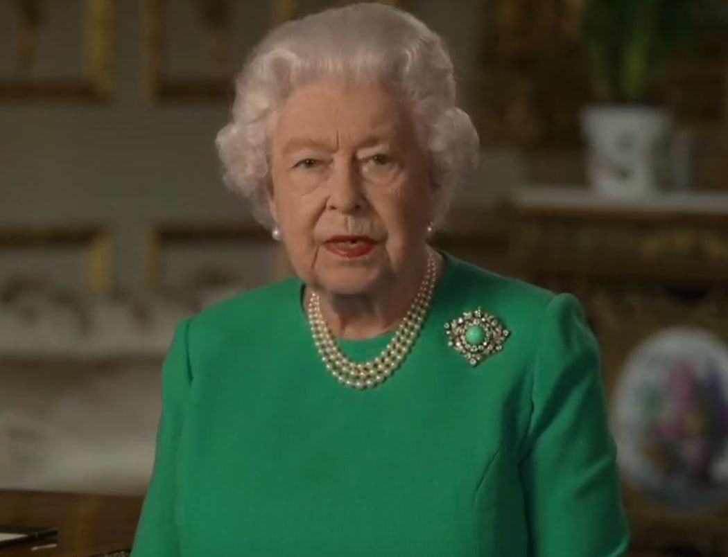 The Queen giving a special address to the UK and the Commonwealth on Covid-19.
