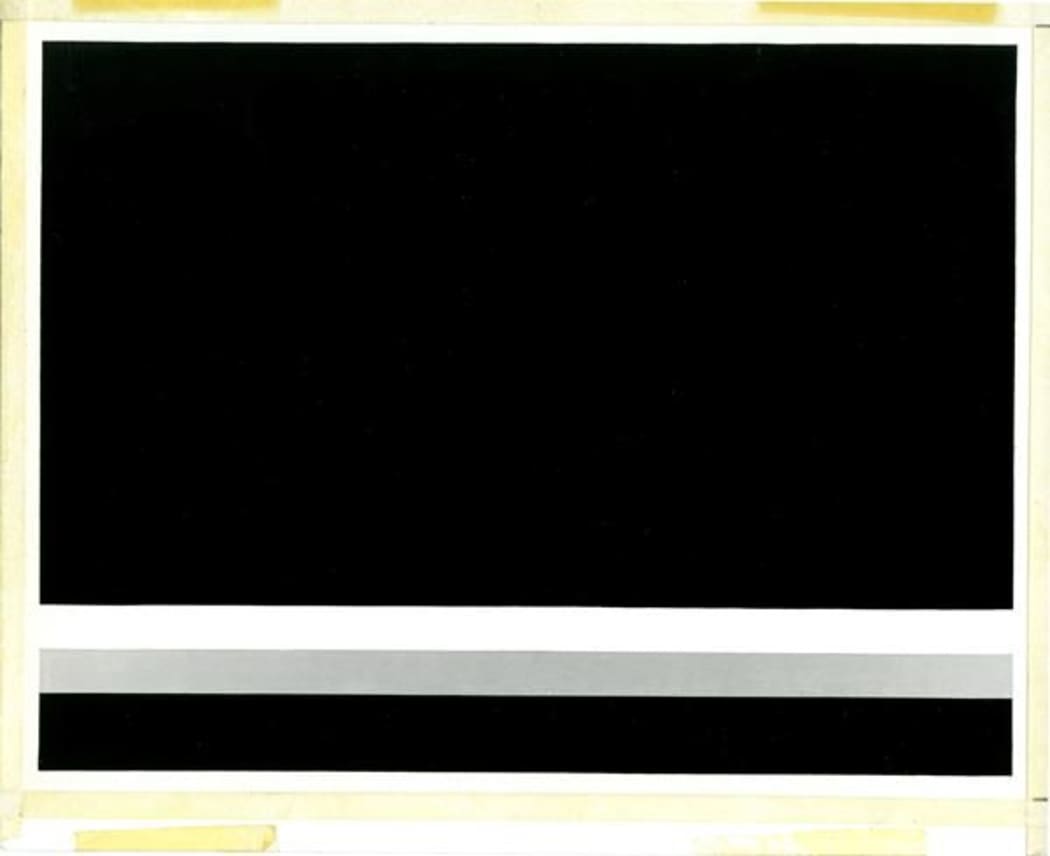 Photographic documentation of John McLaughlin’s No.4 for State of California Painting Catalogue 1972