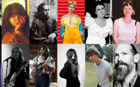 A collage of artist images.