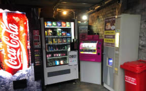 Keez Eketone's tampon vending machines in Wellington