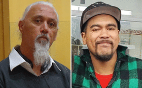 Neville Harris, left, and Tama Retimana