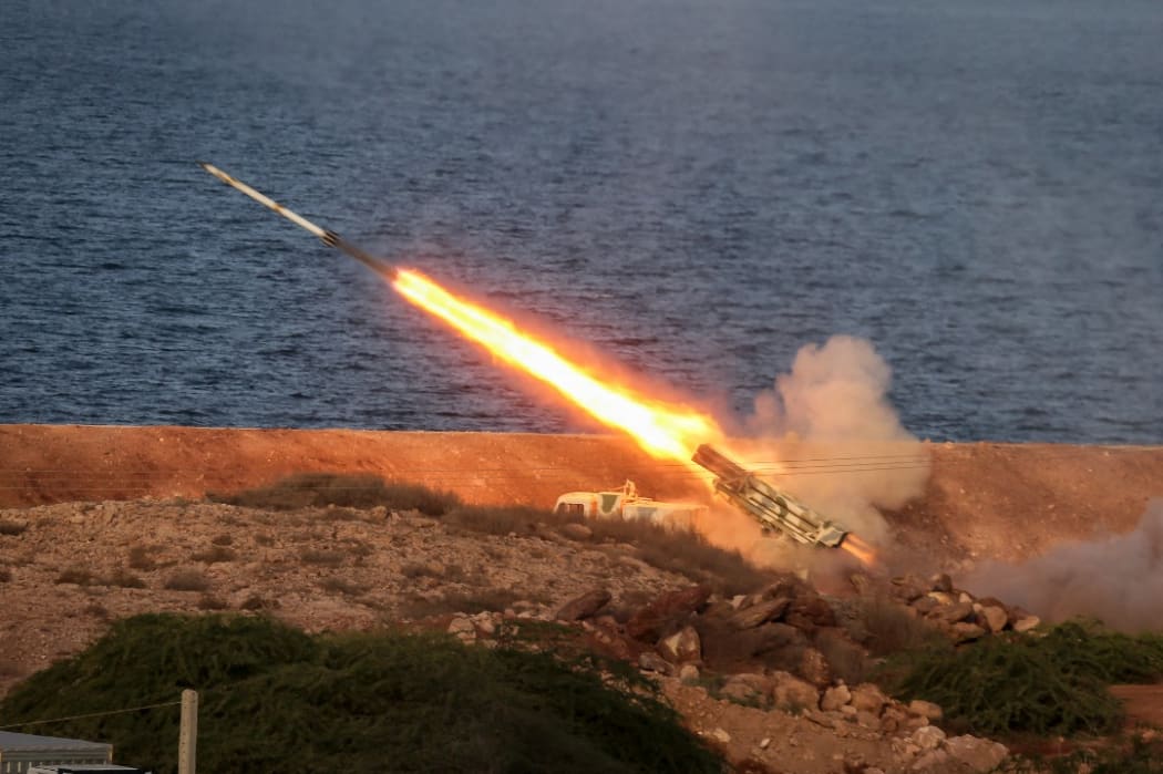This photo from Iran's Revolutionary Guard Corps website shows the Islamic Revolutionary Guard Corps taking part in five-days military exercises this week.