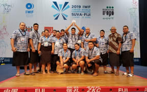 Samoa celebrate a historic week at the Junior World Weightlifting Championships.