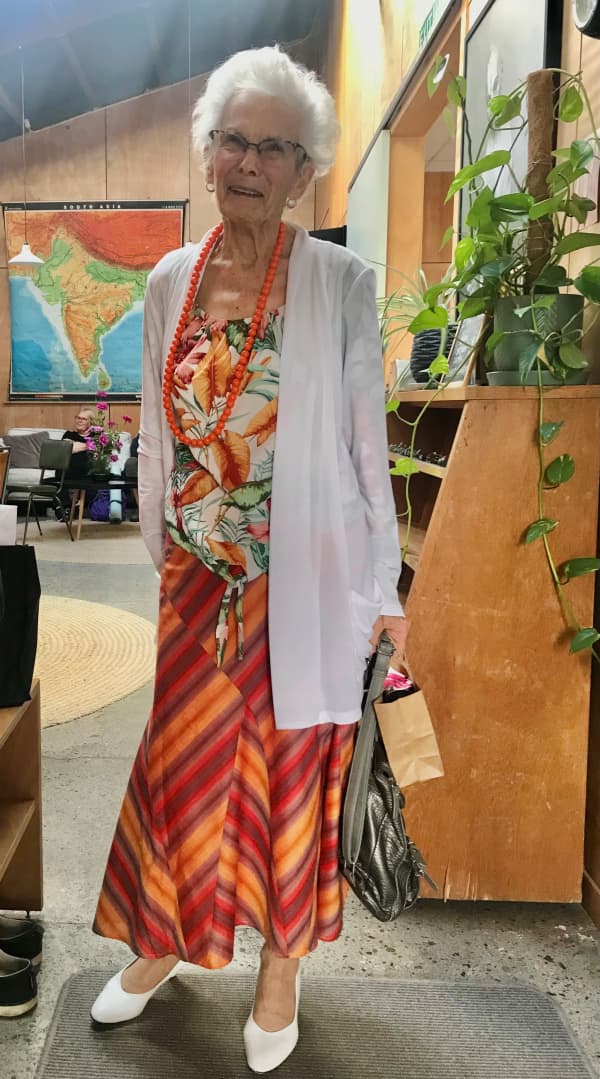 Maureen Maclean will turn 97 next week.