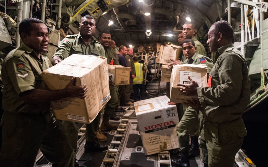 New Zealand aid arrives in Fiji