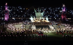 Pacific games ceremony in PNG
