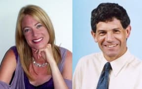 Mel Abbott and John Dunbar