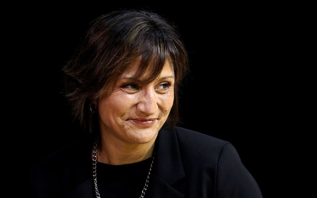 Silver Ferns head coach Waimarama Taumaunu. Photo: Anthony Au-Yeung / photosport.co.nz