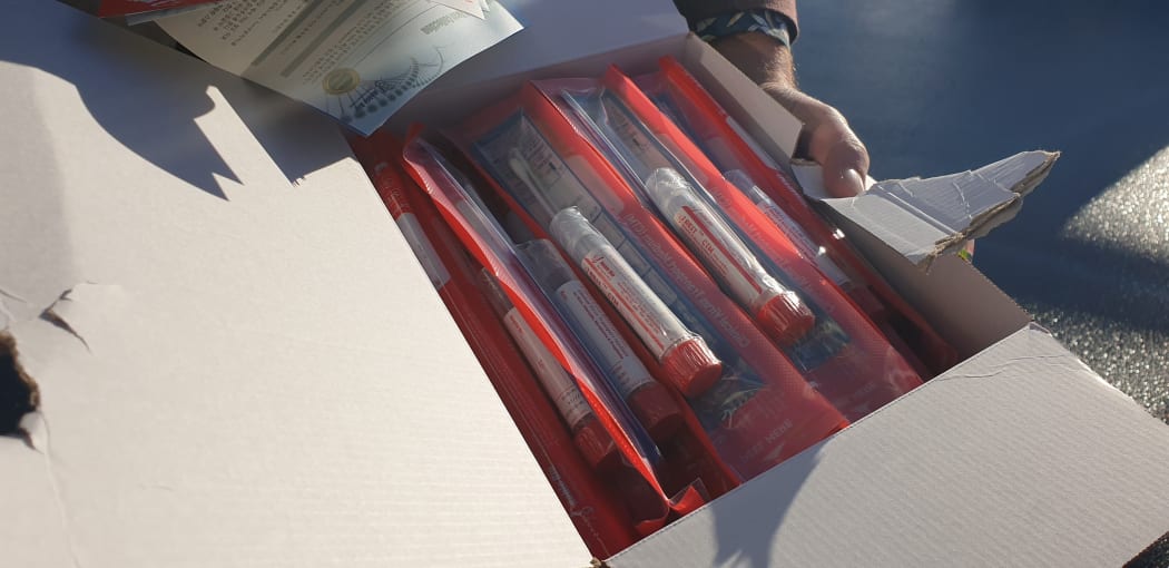 At least 1000 people queued in Queenstown for a Covid-19 test on 4 August 2020 after a recent visitor tested positive in South Korea.
