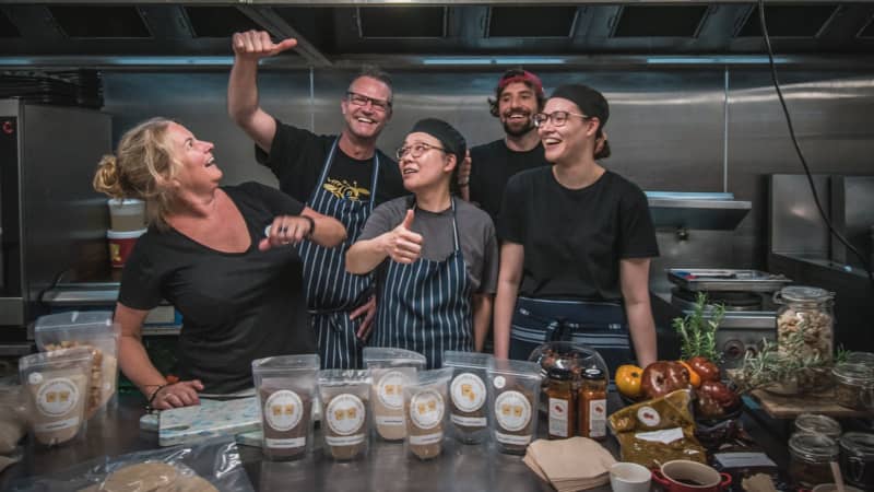 Rescued is helping fight food waste by rescuing and upcycling surplus food.