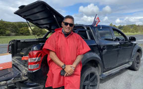 Former MP Hone Harawira organised the Far North Covid-19 checkpoint.