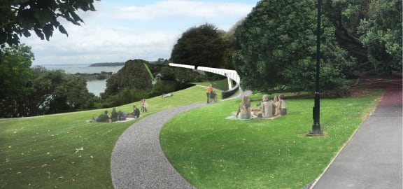Proposed Erebus memorial design