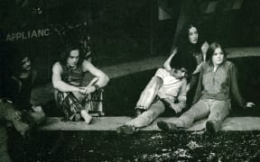 Cast of "Hair", 1972
