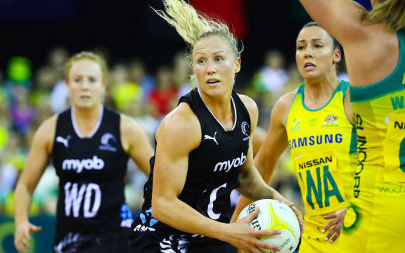 Silver Ferns captain Laura Langman
