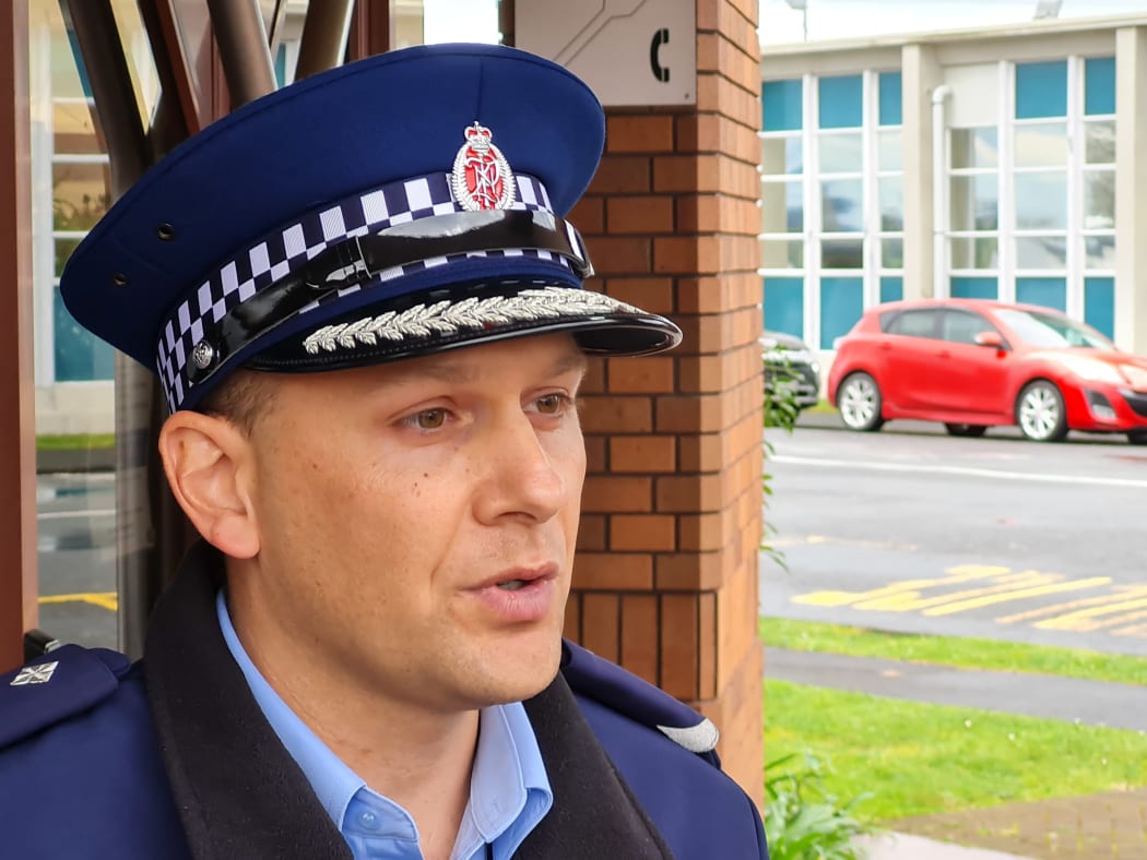 Waikato West Area Commander Inspector Will Loughrin.