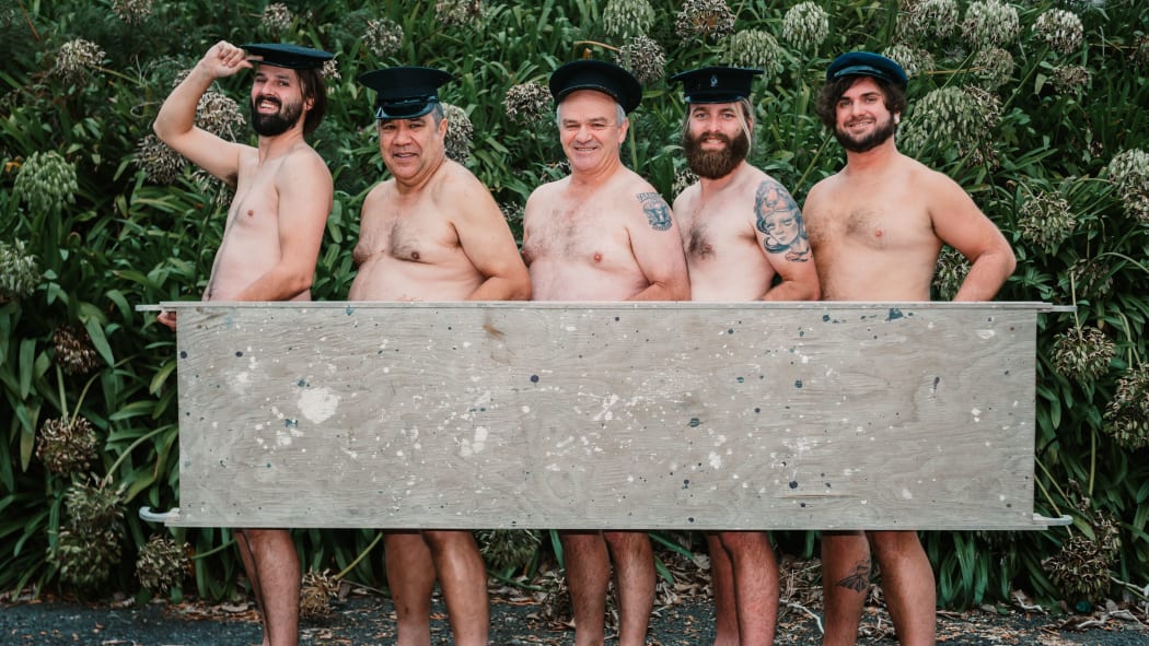 The first amateur performance of The Full Monty is being staged in New Plymouth.