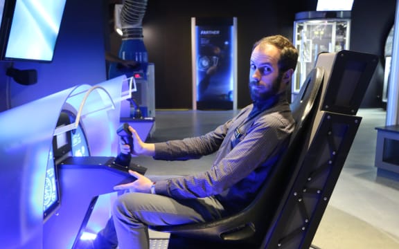 Exhibitions developer at the Museum of Transport and Technology, Todd Dixon
