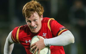 The Wales back Rhys Patchell.