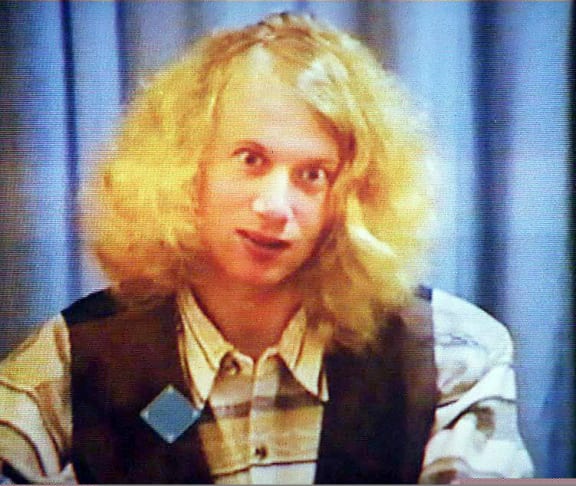 22 May 1996, Martin Bryant, the 28-year-old gunnman who massacred 35 people and injured 18 others during a shooting rampage in the historic settlement of Port Arthur on 28 April, during his first court hearing in Hobart 22 May.