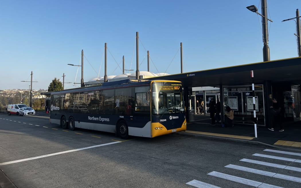 Albany Bus Station on 19 September 2023, the day after it was the scene of a crime which later became a homicide. The bus station is operating as usual.