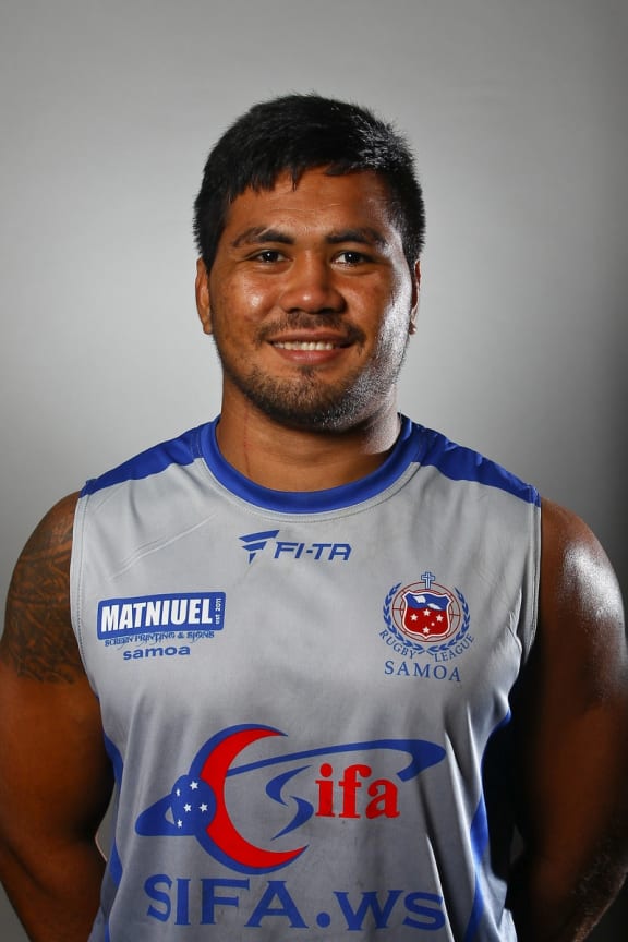 Manu Samoa halfback Ionatana Tino was a part of Toa Samoa's 2013 Rugby League World Cup squad.