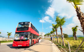 The Hong Kong Sleeping Bus is a regular double-decker that takes special sleep tours around the island.