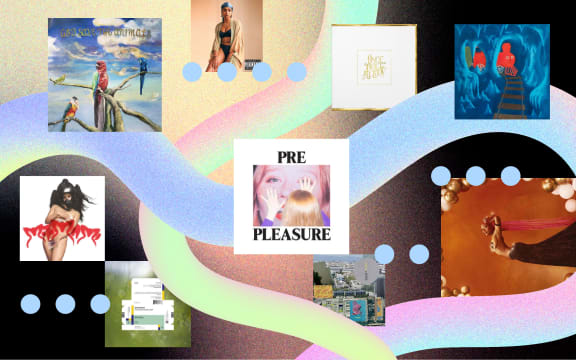 collage of album covers