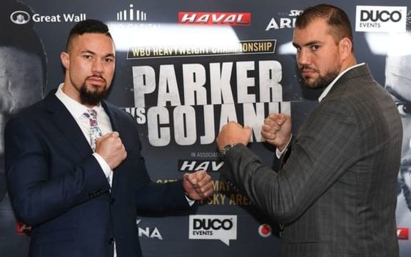 Joseph Parker and Razvan Cojanu