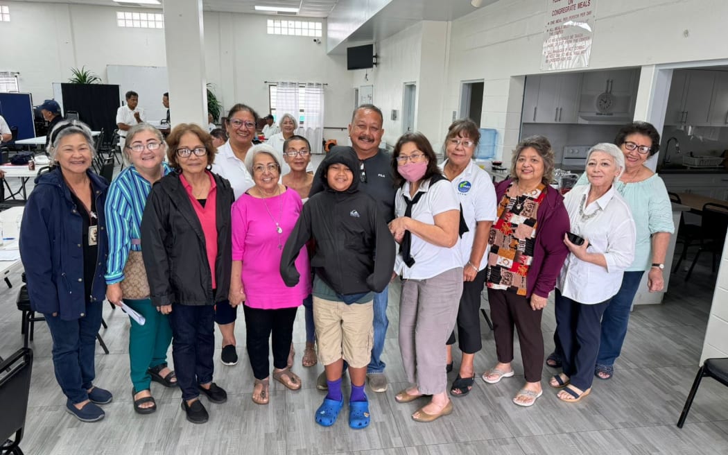 Pacific Association for Radiation Survivors (PARS) members at a gathering.