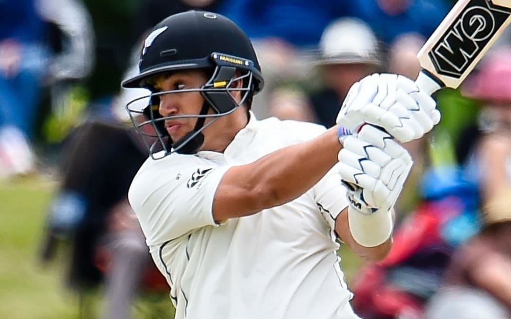 Ross Taylor during the 2nd day.