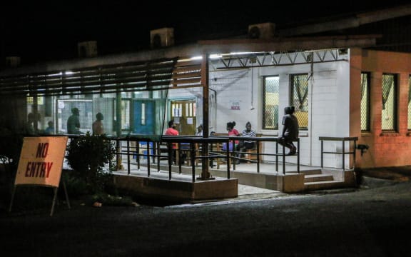 The outpatients area at the National Referral Hospital in Honiara, Solomon Islands.