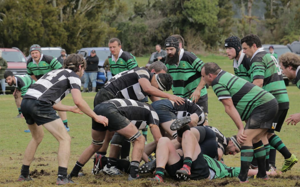 Whataroa v Souths at Whataroa for the Woodham Shield final.