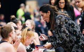 Ferns coach Dame Noeline Taurua.