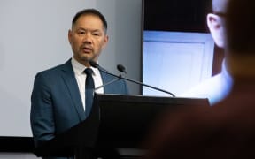 Dr Jeff Lowe address media about the health systems Covid-19 preparedness