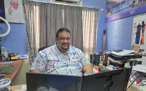 Lakapi Samoa chief executive officer Seumanu Douglas Ngau Chun. Photo: RNZ Pacific/Talaia Mika