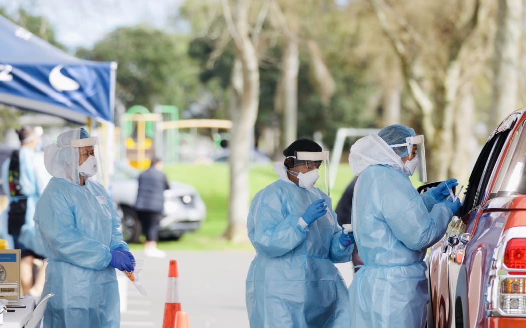 Stacja testowa w kościele Samoańskiego Zgromadzenia Bożego w Mangere w południowym Auckland.