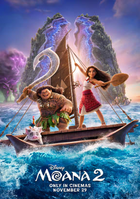 Moana 2 movie poster.